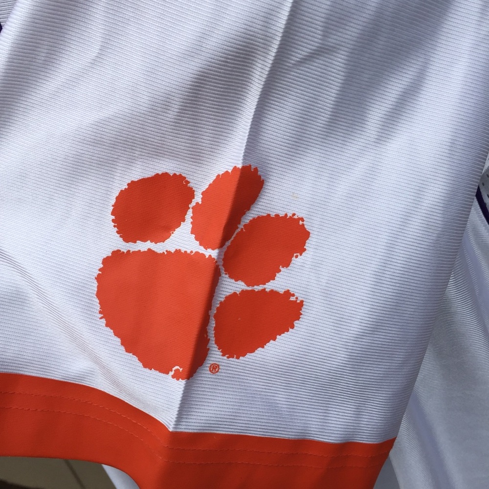 Men’s Authentic Nike Team #3 Clemson Tigers Jersey - Picture 8 of 15